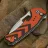 Нож CIVIVI Vexron satin сталь 14C28N рукоять Orange/Black G10 (C24066-3)