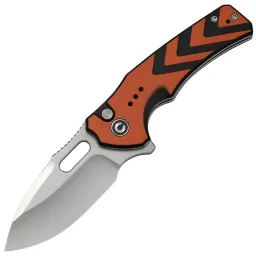 Нож CIVIVI Vexron satin сталь 14C28N рукоять Orange/Black G10 (C24066-3) Нож CIVIVI Vexron satin сталь 14C28N рукоять Orange/Black G10 (C24066-3)