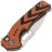 Нож CIVIVI Vexron satin сталь 14C28N рукоять Orange/Black G10 (C24066-3)