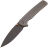 Нож WE Knife Subjugator Blackwash сталь CPM-20CV рукоять Bronze Titanium (WE21014C-4)