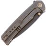 Нож We Knife Subjugator Blackwash сталь CPM-20CV рукоять Bronze Titanium (WE21014C-4)