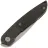 Нож KB Knives Spike beadblast сталь M390 рукоять Grey Titanium/Twill CF