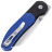 Нож Vosteed Thornton satin сталь 14C28N рукоять Blue/Black G10