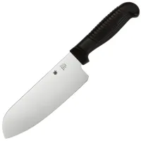 Нож кухонный Spyderco Santoku сталь MBS-26 рукоять Black Polypropylene (K08PBK)