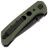 Нож Reate PL-XT Drop Point black PVD сталь Nitro-V рукоять Green Micarta/Black G10