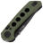 Нож Reate PL-XT Drop Point black PVD сталь Nitro-V рукоять Green Micarta/Black G10