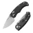 Нож Real Steel Esca satin сталь 12C27 рукоять Black GFN (7181SB)
