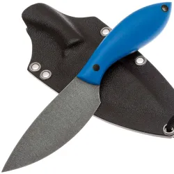 Нож Волчий Век Канадская Масичька сталь 95Х18 WA рукоять Blue G10
