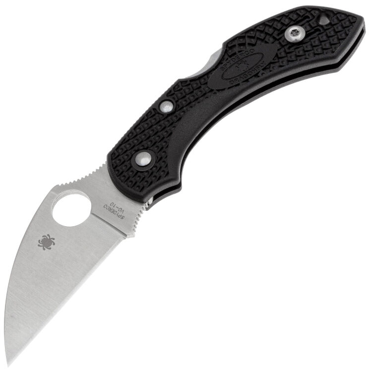 Нож Spyderco Dragonfly 2 Wharncliffe сталь VG-10 рукоять FRN (C28FPWCBK2)