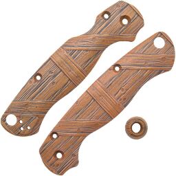 Накладки Chroma Scales для Spyderco Paramilitary 2 Wood Crate Nylon