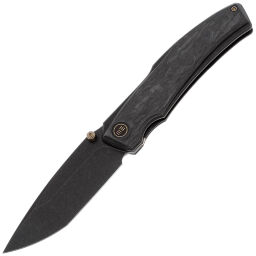 Нож WE Knife Swordfin blackwash сталь CPM-20CV рукоять Shredded CF/Black Titanium (WE23067-2)