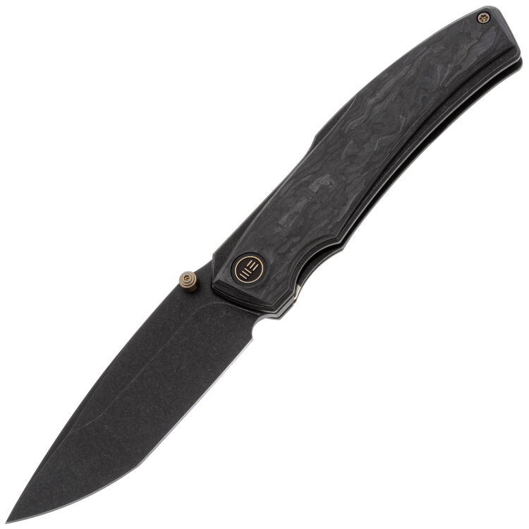 Нож WE Knife Swordfin blackwash сталь CPM-20CV рукоять Shredded CF/Black Titanium (WE23067-2)