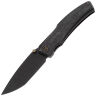 Нож WE Knife Swordfin blackwash сталь CPM-20CV рукоять Shredded CF/Black Titanium (WE23067-2)