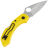 Нож Spyderco Dragonfly 2 сталь H2 рукоять Yellow FRN (C28PYL2)