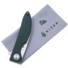 Нож Kizer Swayback сталь N690 рукоять Green G10