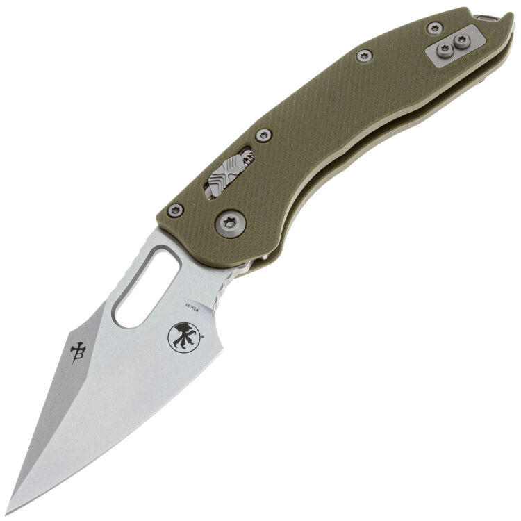Нож Microtech Stitch Ram-Lok Stonewash сталь M390MK рукоять OD Green G10 (169RL-10FLGTOD)