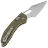 Нож Microtech Stitch Ram-Lok Stonewash сталь M390MK рукоять OD Green G10 (169RL-10FLGTOD)