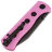 Нож QSP Canary Folder blackwash сталь 14C28N рукоять Pink G10 (QS150-H2)