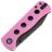 Нож QSP Canary Folder blackwash сталь 14C28N рукоять Pink G10 (QS150-H2)