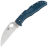 Нож Spyderco Endela Wharncliffe сталь K390 рукоять Blue FRN (C243FPWK390)