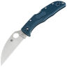 Нож Spyderco Endela Wharncliffe сталь K390 рукоять Blue FRN (C243FPWK390)