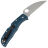 Нож Spyderco Endela Wharncliffe сталь K390 рукоять Blue FRN (C243FPWK390)