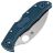 Нож Spyderco Endela Wharncliffe сталь K390 рукоять Blue FRN (C243FPWK390)