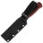 Нож Owl Knife Hoot сталь N690 рукоять черно-красный G10