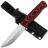 Нож Owl Knife Hoot сталь N690 рукоять черно-красный G10
