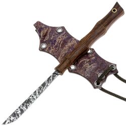Нож Волчий Век Бамбук Custom сталь N690 WA рукоять Ironwood