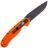 Нож Ontario RAT-1 Black сталь AUS-8 рукоять Orange GRN (8846OR)