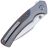 Нож WE Knife Ziffius satin сталь CPM-20CV рукоять Gray Titanium/Twill Carbon Fiber (WE22024A-2)
