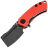 Нож Kansept Mini Korvid blackwash сталь 154CM рукоять Red Aluminium