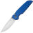 Нож Pro-Tech Tactical Response 3 Integrity stonewash сталь S35VN рукоять Blue Aluminium