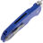 Нож Pro-Tech Tactical Response 3 Integrity stonewash сталь S35VN рукоять Blue Aluminium