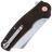 Нож CJRB Crag сталь AR-RPM9 рукоять Black G10 (J1904-BKF)