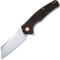 Нож CJRB Crag сталь AR-RPM9 рукоять Black G10 (J1904-BKF)