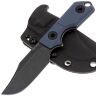 Нож Vosteed Quokka blackwash сталь 14C28N рукоять Blue G10