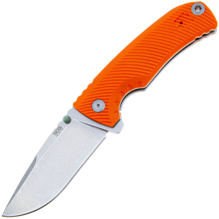 Нож SOG Tellus FLK сталь Cryo 440C рукоять Blaze Orange GRN (14-06-03-43)