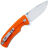 Нож SOG Tellus FLK сталь Cryo 440C рукоять Blaze Orange GRN (14-06-03-43)