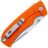 Нож SOG Tellus FLK сталь Cryo 440C рукоять Blaze Orange GRN (14-06-03-43)