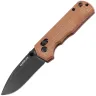 Нож Boker Magnum Rockstub blackwash сталь 440B рукоять Brown Micarta (01SC710)
