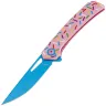 Нож Mr.Blade Finch Dessert Warrior blue сталь AUS-8 рукоять Donut G10