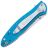 Нож Kershaw Leek сталь 14C28N рукоять Teal Aluminium (1660TEAL)