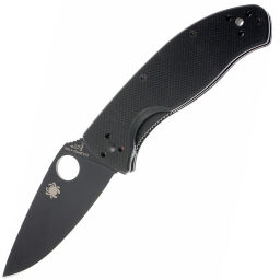 Нож Spyderco Tenacious Black сталь 8Cr13MoV рукоять Black G10 (C122GBBKP)