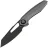Нож Vosteed Thunderbeast blackwash сталь M390 рукоять Dim Grey Titanium