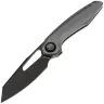 Нож Vosteed Thunderbeast blackwash сталь M390 рукоять Dim Grey Titanium