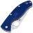 Нож Spyderco Tenacious LTW PS сталь S35VN рукоять Blue FRN (C122PSBL)
