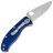Нож Spyderco Tenacious LTW PS сталь S35VN рукоять Blue FRN (C122PSBL)