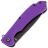 Нож Daggerr Wocket DL blackwash сталь 8Cr14MoV рукоять Purple FRN